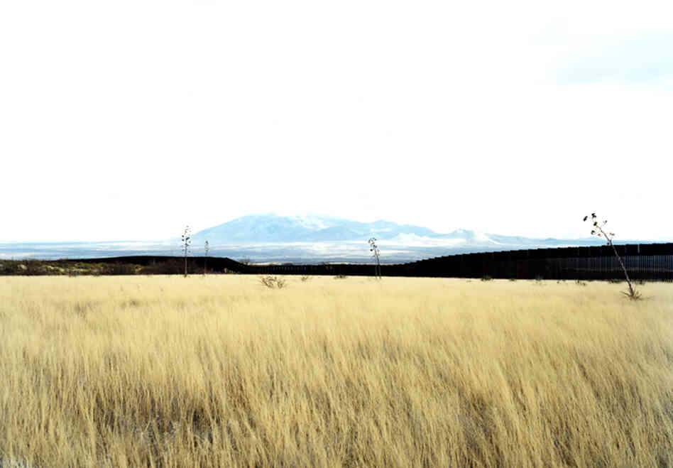 Border View south from grasslands, Hereford, Ariz., 2010