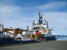 Shell says it hopes to never need to use its new 300-foot-long, $100 million oil recovery ship named Nanuq for anything other than drills and training. Shell says it hopes to never need to use its new 300-foot-long, $100 million oil recovery ship named Nanuq for anything other than drills and training.