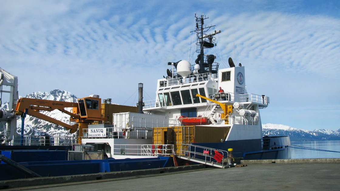 Shell says it hopes to never need to use its new 300-foot-long, $100 million oil recovery ship named Nanuq for anything other than drills and training.