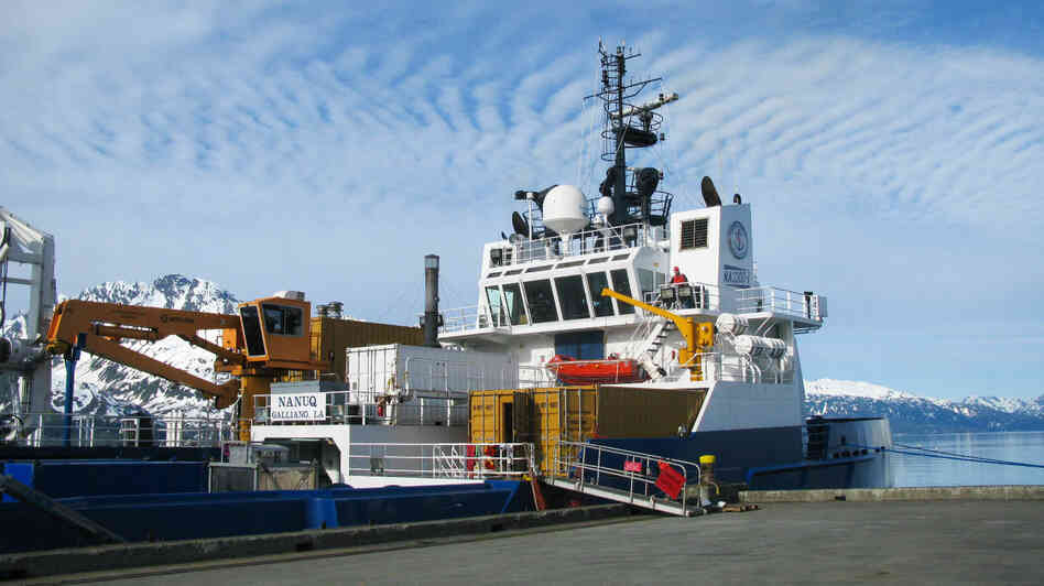 Shell says it hopes to never need to use its new 300-foot-long, $100 million oil recovery ship named Nanuq for anything other than drills and training.