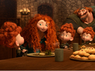 Merida, the heroine in Pixar's Brave, causes much family drama by refusing to get married — and acting more like her father, King Fergus, than a "proper princess." Merida, the heroine in Pixar's Brave, causes much family drama by refusing to get married — and acting more like her father, King Fergus, than a "proper princess."