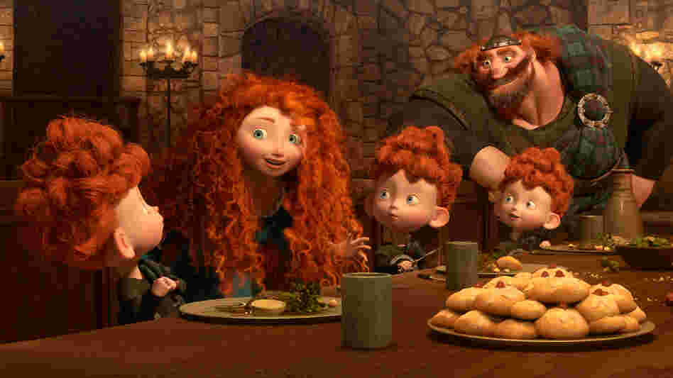 Merida, the heroine in Pixar's Brave, causes much family drama by refusing to get married — and acting more like her father, King Fergus, than a "proper princess." Merida, the heroine in Pixar's Brave, causes much family drama by refusing to get married — and acting more like her father, King Fergus, than a "proper princess."
