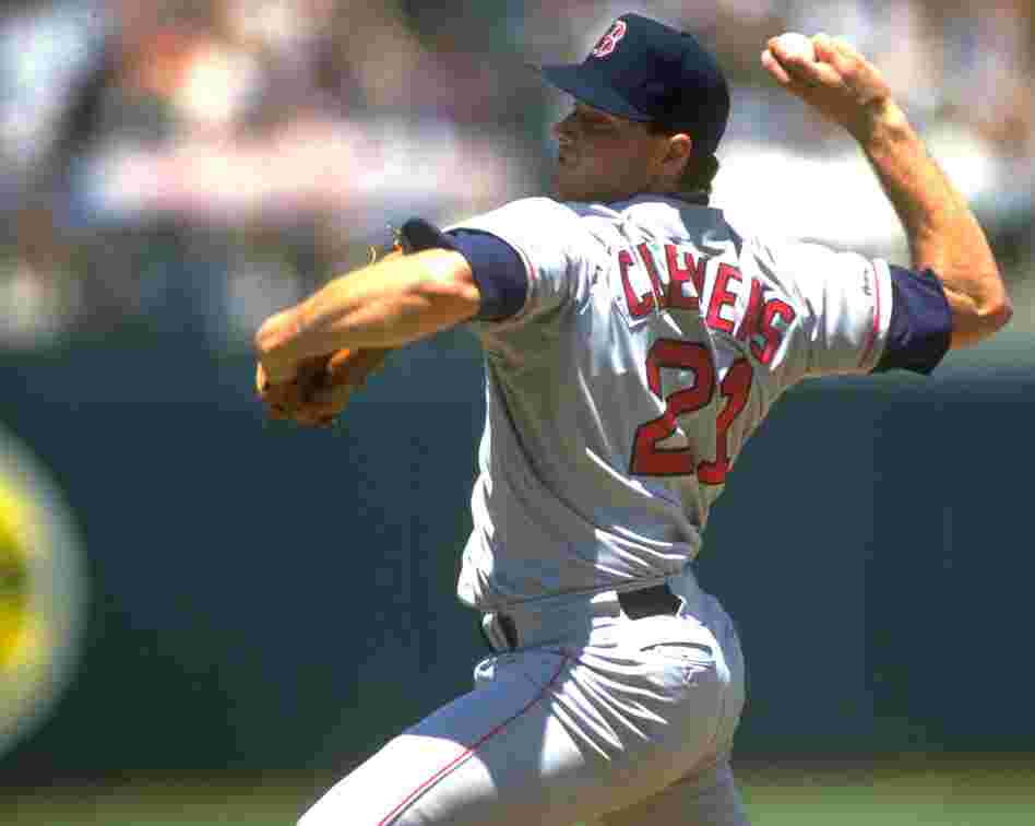 Roger Clemens in 1991, when he pitched for the Boston Red Sox.