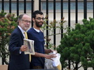 Dharun Ravi, 20, as he walked way from the Middlesex (N.J.) County jail with his attorney Steven Altman, left, earlier today. Dharun Ravi, 20, as he walked way from the Middlesex (N.J.) County jail with his attorney Steven Altman, left, earlier today.