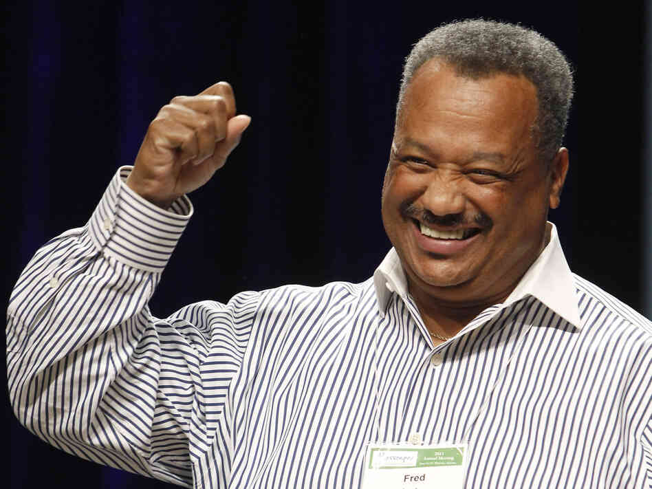Pastor Fred Luter, of New Orleans, who's set to be president of the Southern Baptist Convention.
