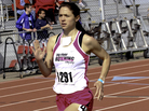 Runner Shannon Leinert, 24, hopes to qualify for the 2012 Olympic track and field team to compete in the 800-meter race. Runner Shannon Leinert, 24, hopes to qualify for the 2012 Olympic track and field team to compete in the 800-meter race.