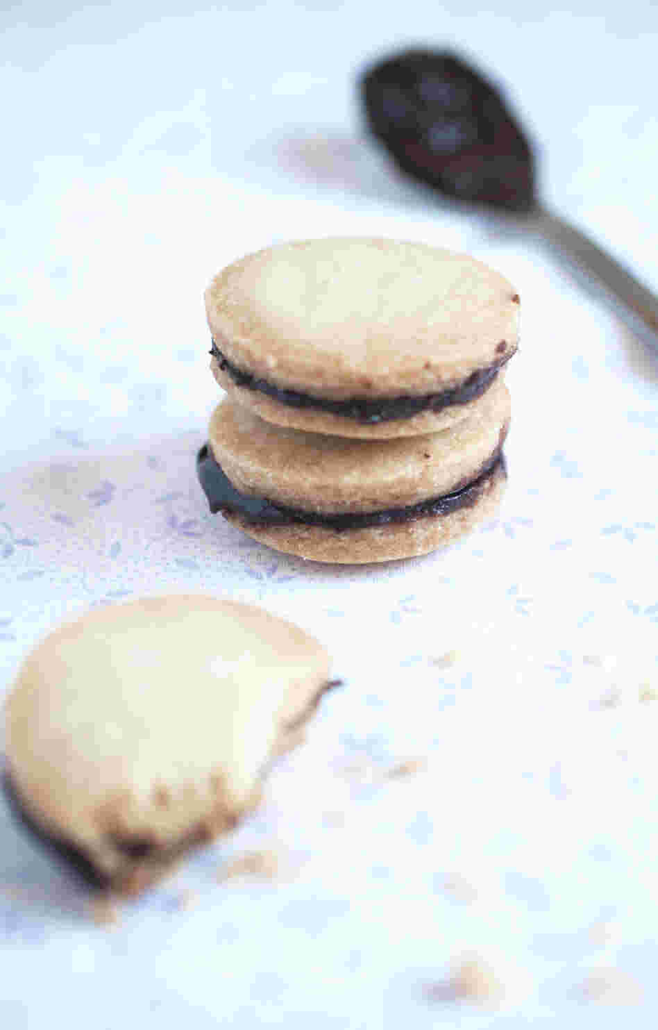 Chocolate Chai Sandwich Cookies