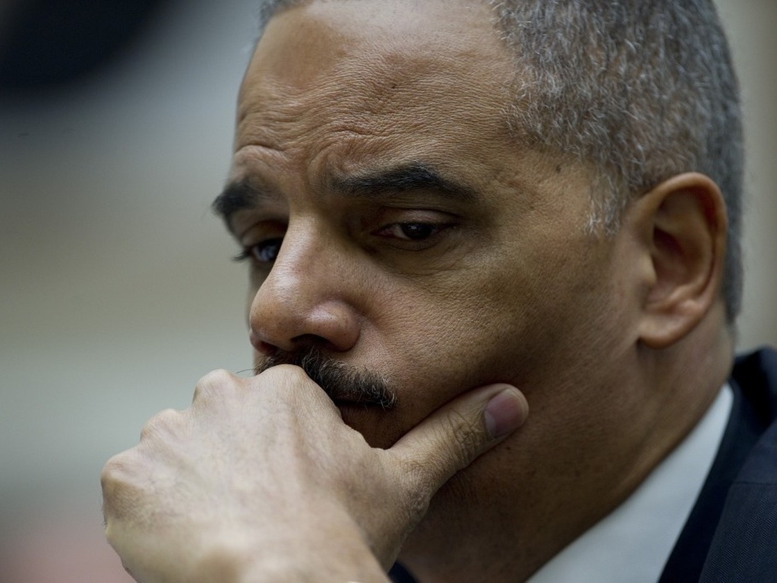 Attorney General Eric Holder during congressional testimony in 2011.