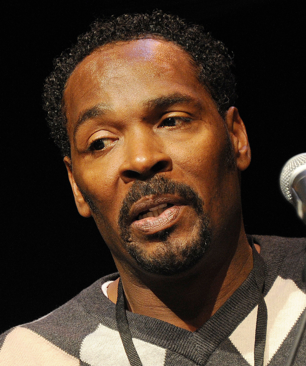 Rodney King attends a book festival in Los Angeles in April. King was found unconscious in a swimming pool Sunday and was later pronounced dead.