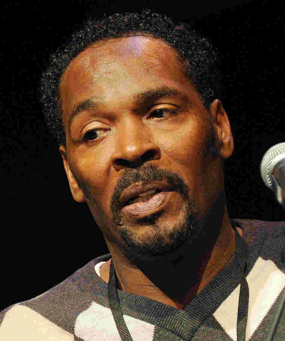 Rodney King attends a book festival in Los Angeles in April. King was found unconscious in a swimming pool Sunday and was later pronounced dead.