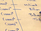 A frame from "How big is a billion?" A frame from "How big is a billion?"