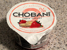 A cup of Chobani Greek yogurt. A cup of Chobani Greek yogurt.
