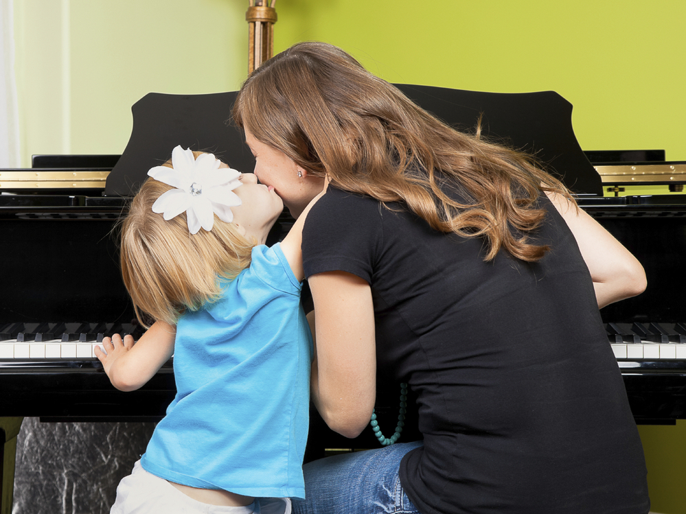 If your child's happy and she knows it, then her practice time will surely show it.