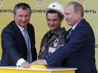 Russia's President Vladimir Putin (R) and CEO of state-controlled Russian oil company Rosneft Igor Sechin (L) push the button launching a new oil terminal at the Black Sea port of Tuapse on June 15. An expected fall in crude prices this autumn could have serious impacts on the economies of Russia and other nations reliant on oil exports. Russia's President Vladimir Putin (R) and CEO of state-controlled Russian oil company Rosneft Igor Sechin (L) push the button launching a new oil terminal at the Black Sea port of Tuapse on June 15. An expected fall in crude prices this autumn could have serious impacts on the economies of Russia and other nations reliant on oil exports.