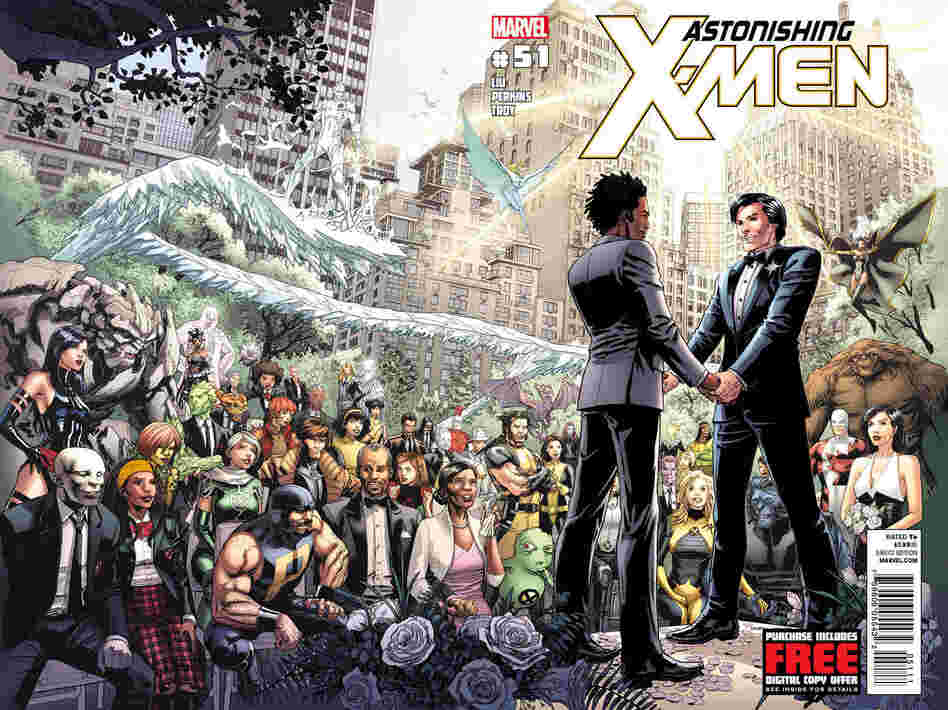 The cover art for "Astonishing X-Men #51."