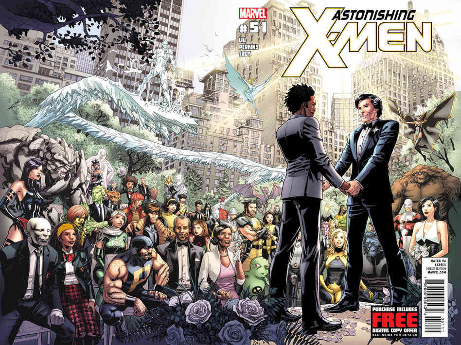 The cover art for "Astonishing X-Men #51."