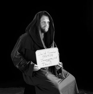 David Sonnier Jr., from Jeanerette, La., plays the Devil in Angola Prison's production of The Life of Jesus Christ. He was convicted of aggravated rape and is serving a life sentence. David Sonnier Jr., from Jeanerette, La., plays the Devil in Angola Prison's production of The Life of Jesus Christ. He was convicted of aggravated rape and is serving a life sentence.