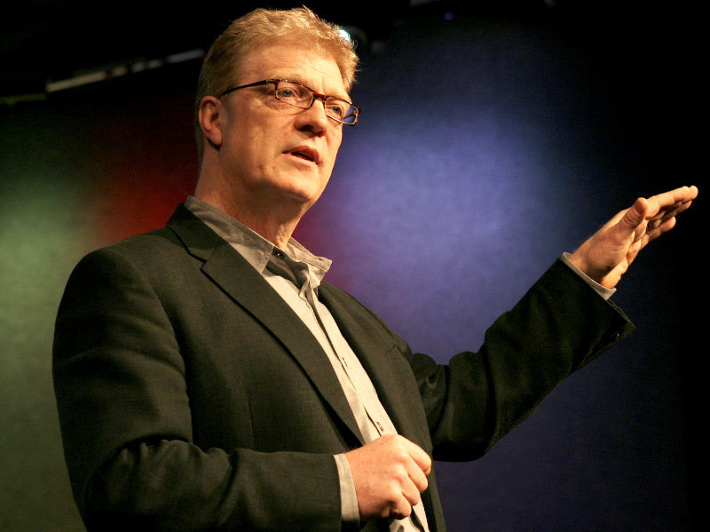 'There's a terrible tendency to confuse raising standards with standardizing.' — Sir Ken Robinson (Image credit: TED)