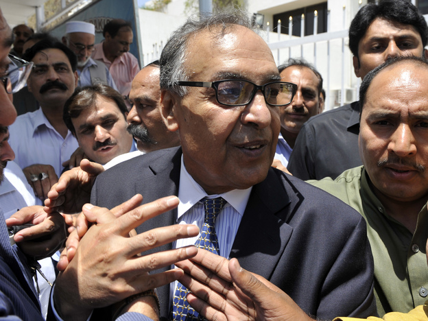 Makhdoom Shahabuddin, who has been nominated to be Pakistan's next prime minister.
