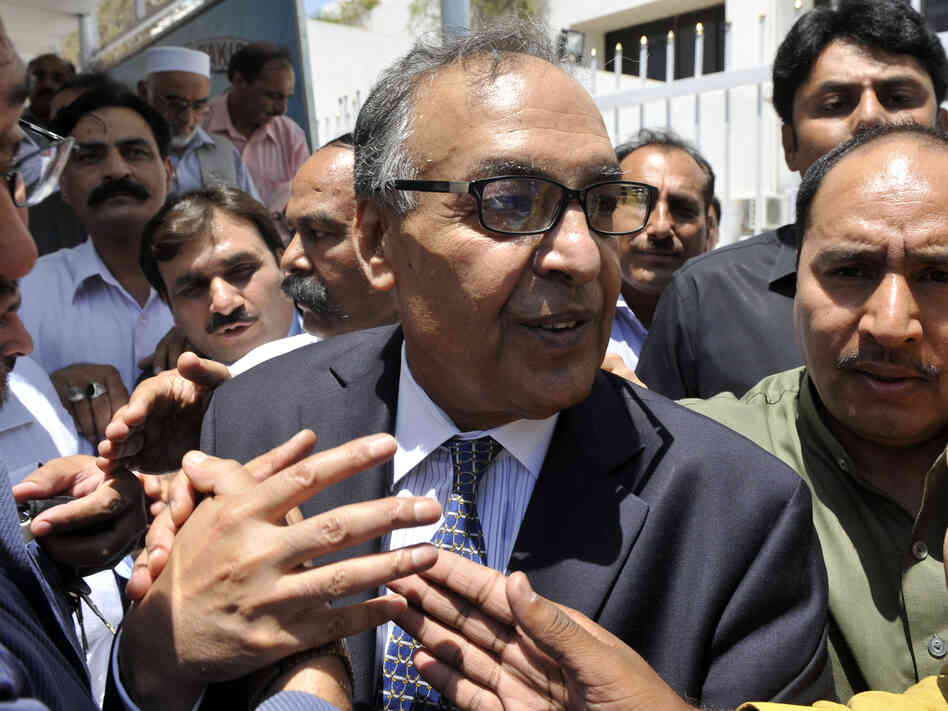 Makhdoom Shahabuddin, who has been nominated to be Pakistan's next prime minister.
