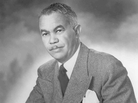 Architect Paul Williams (in a photo thought to be from the 1940s or '50s) developed the ability to sketch buildings upside down to accommodate white clients who might not want to sit next to him. Architect Paul Williams (in a photo thought to be from the 1940s or '50s) developed the ability to sketch buildings upside down to accommodate white clients who might not want to sit next to him.