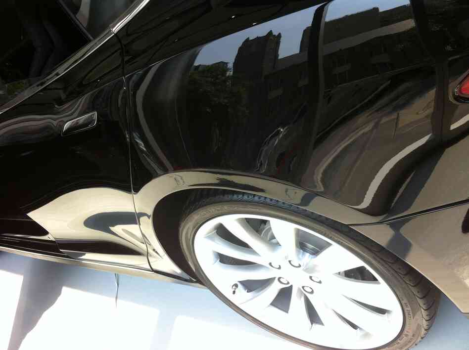 The Performance option can send the Tesla sedan from 0-60 mph in under five seconds, according to company data.