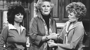 Bea Arthur (center) starred with Adrienne Barbeau (left) and Rue McClanahan in the socially controversial '70s TV show Maude, a spin-off of All in the Family that Lear also created, developed and produced.