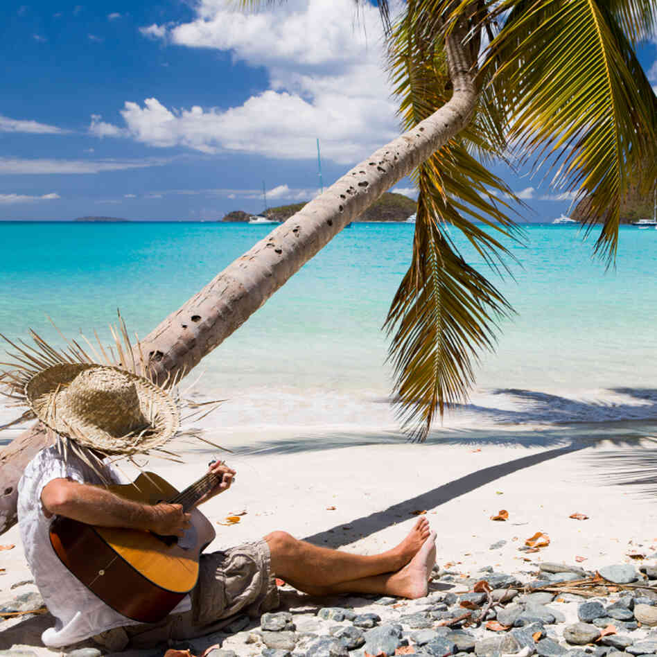It's great to have your own private island like this one in the Caribbean, unless there's a hurricane bearing down.