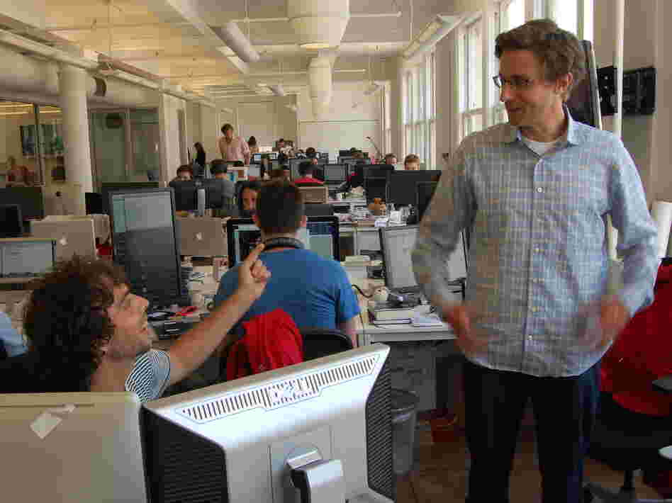 Matt Stopera (left) and Jonah Peretti (right)