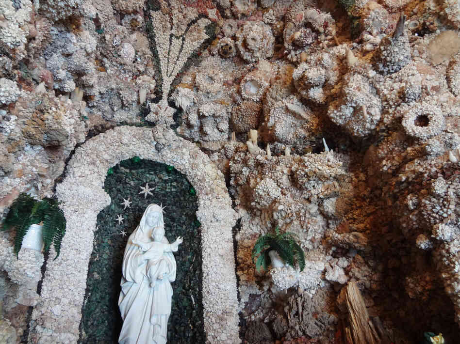 After he contracted pneumonia, Dobberstein — a priest, a geologist and artist — vowed he would build a shrine to the Virgin Mary if he survived. The Grotto of the Redemption is that shrine.