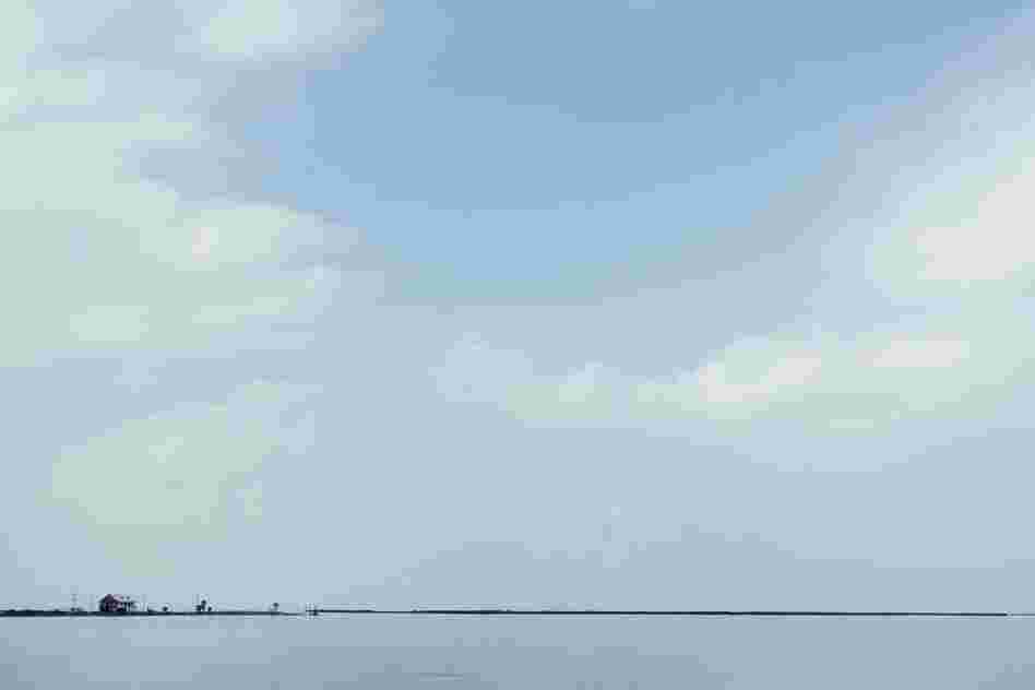 House on Eroding Land, Leeville, Louisiana, 2007