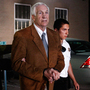 Former Penn State assistant football coach Jerry Sandusky leaves the Centre County Courthouse in handcuffs after a jury found him guilty on 45 of 48 charges in his sex abuse trial in Bellefonte, Pa., Friday. Former Penn State assistant football coach Jerry Sandusky leaves the Centre County Courthouse in handcuffs after a jury found him guilty on 45 of 48 charges in his sex abuse trial in Bellefonte, Pa., Friday.
