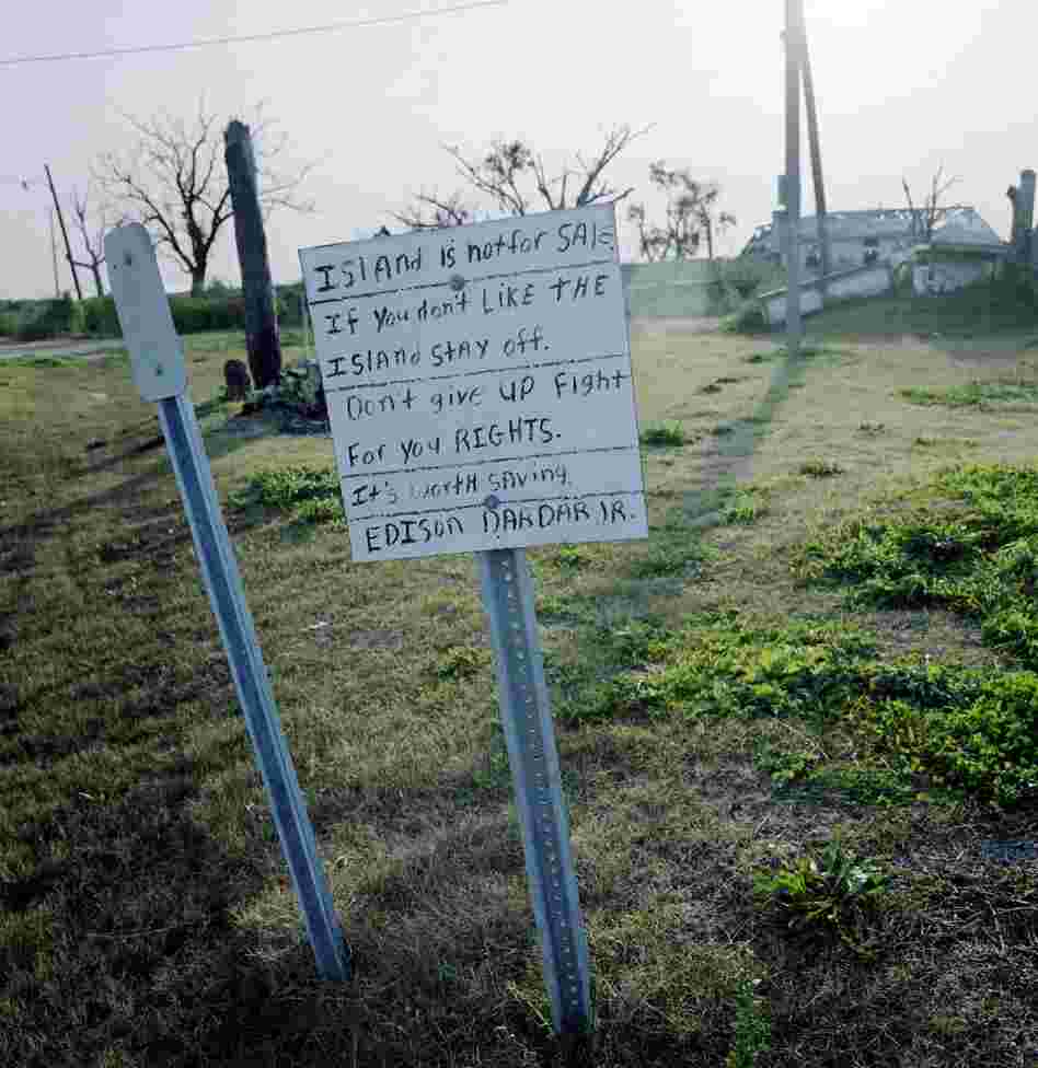 The Entrance to Isle de Jean Charles, Louisiana, 2009