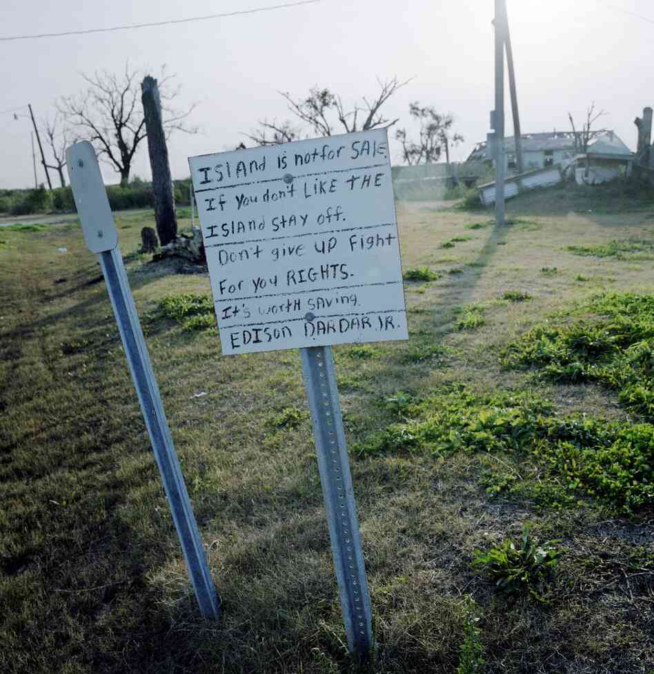 The Entrance to Isle de Jean Charles, Louisiana, 2009