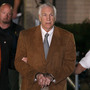 Former Penn State assistant football coach Jerry Sandusky leaves court in handcuffs Friday after being convicted in his child sex abuse trial at the Centre County Courthouse in Pennsylvania. Former Penn State assistant football coach Jerry Sandusky leaves court in handcuffs Friday after being convicted in his child sex abuse trial at the Centre County Courthouse in Pennsylvania.