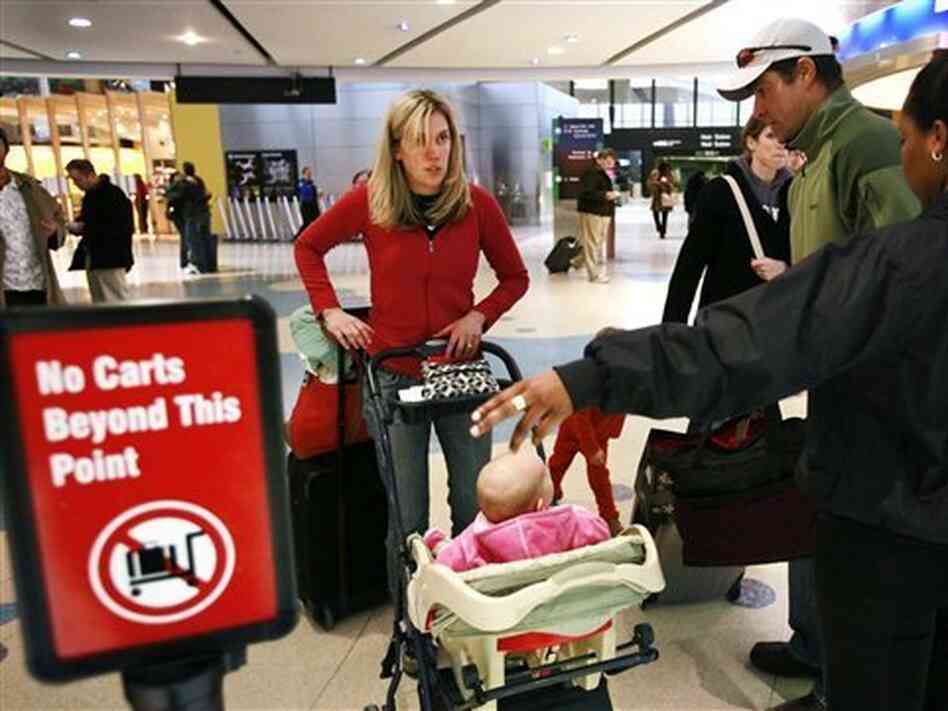 Children going through airport security are being treated just a bit more like children thanks to new TSA rules. Children going through airport security are being treated just a bit more like children thanks to new TSA rules.