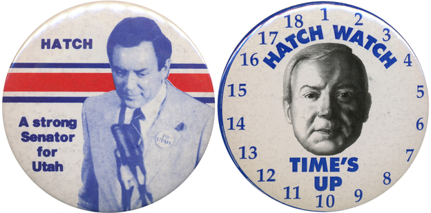 Hatch, in the Senate 36 years, is fighting Tea Party efforts to deny him a 7th term in Tuesday's primary.