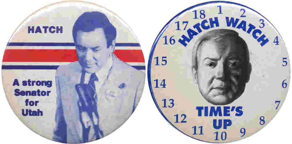 Hatch, in the Senate 36 years, is fighting Tea Party efforts to deny him a 7th term in Tuesday's primary.