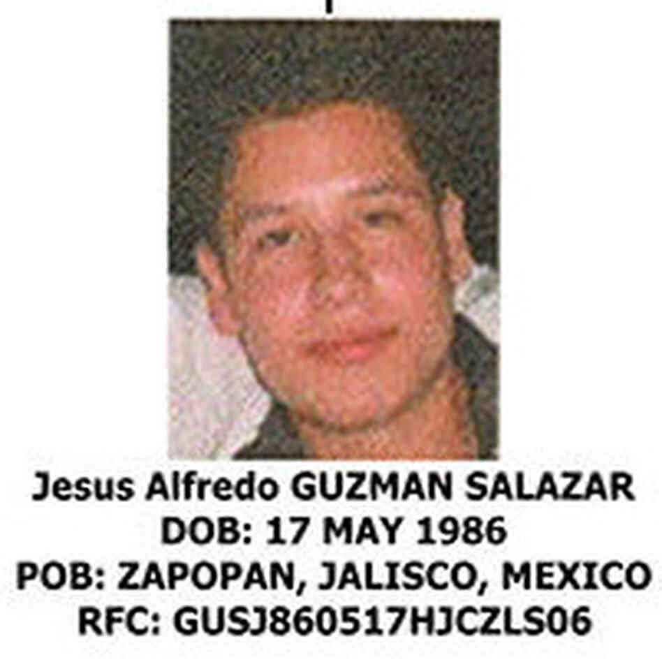 Jesus Alfredo Guzman Salazar is the 26-year-old son of Mexico's most-wanted drug kingpin, Joaquin "El Chapo" Guzman, leader of the Sinaloa cartel. Jesus Alfredo Guzman Salazar is the 26-year-old son of Mexico's most-wanted drug kingpin, Joaquin "El Chapo" Guzman, leader of the Sinaloa cartel.