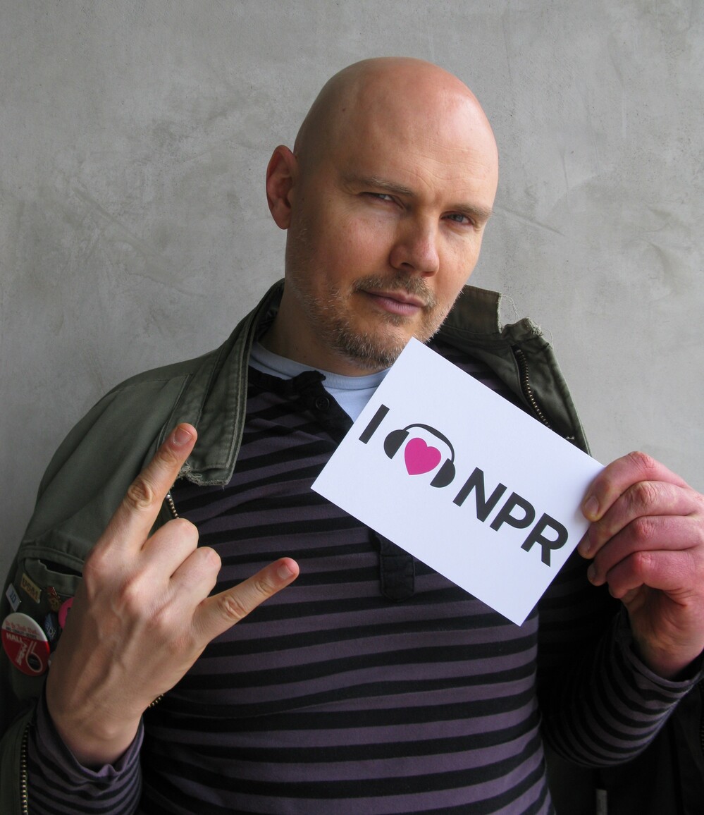 Billy Corgan at NPR West.
