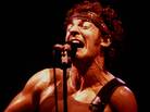 Bruce Springsteen onstage during the Born in the USA tour in 1985. Bruce Springsteen onstage during the Born in the USA tour in 1985.