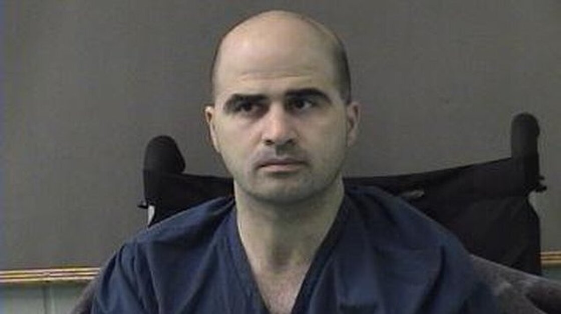 The FBI is investigating more than 100 suspected Muslim extremists who are part of the U.S. military community, officials tell NPR. U.S. authorities have increased scrutiny since the 2009 shooting attack at Fort Hood, Texas, that left 13 dead. Maj. Nidal Hasan, charged with the killings, is shown here in an April 2010 court hearing.