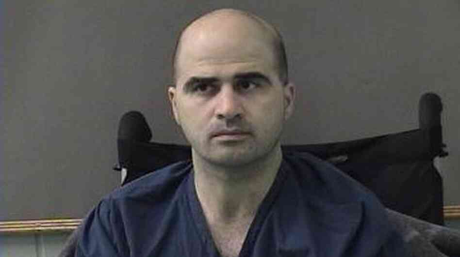 The FBI is investigating more than 100 suspected Muslim extremists who are part of the U.S. military community, officials tell NPR. U.S. authorities have increased scrutiny since the 2009 shooting attack at Fort Hood, Texas, that left 13 dead. Maj. Nidal Hasan, charged with the killings, is shown here in an April 2010 court hearing.