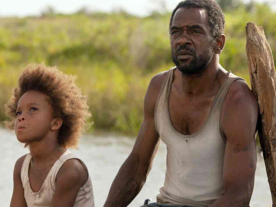 Wink (Dwight Henry) raises Hushpuppy with heavy doses of tough love.