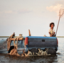 Quvenzhane Wallis, who was 6 at the time of production, plays Hushpuppy in Beasts of the Southern Wild, a fantastical tale about self-reliance and community after a storm in Louisiana. Quvenzhane Wallis, who was 6 at the time of production, plays Hushpuppy in Beasts of the Southern Wild, a fantastical tale about self-reliance and community after a storm in Louisiana.