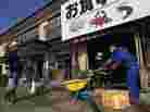 Markets in the port city of Soma, in Fukushima, Japan, are once again selling local seafood. In this file photo, volunteers help clean up a Soma seafood restaurant damaged in last March's tsunami and earthquake. Markets in the port city of Soma, in Fukushima, Japan, are once again selling local seafood. In this file photo, volunteers help clean up a Soma seafood restaurant damaged in last March's tsunami and earthquake.