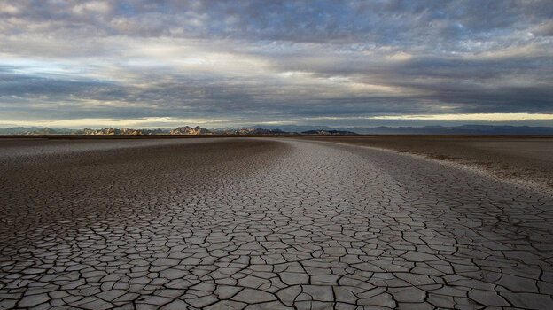 Fifty miles south of the U.S.- Mexico border, the Colorado River Delta and its once-rich estuary wetlands -- reduced by 95 percent since the river was restricted by dams -- are now as parched as the surrounding Sonoran Desert.