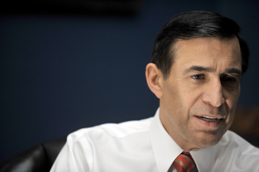 This December 7, 2010 file photo shows U.S. Republican Representative Darrell Issa of California, chairman of the Oversight and Government Reform Committee.