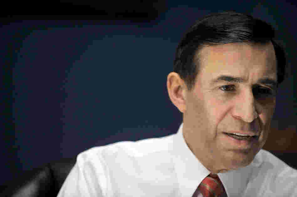 This December 7, 2010 file photo shows U.S. Republican Representative Darrell Issa of California, chairman of the Oversight and Government Reform Committee.