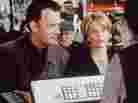 Tom Hanks and Meg Ryan in a scene from You've Got Mail. Tom Hanks and Meg Ryan in a scene from You've Got Mail.